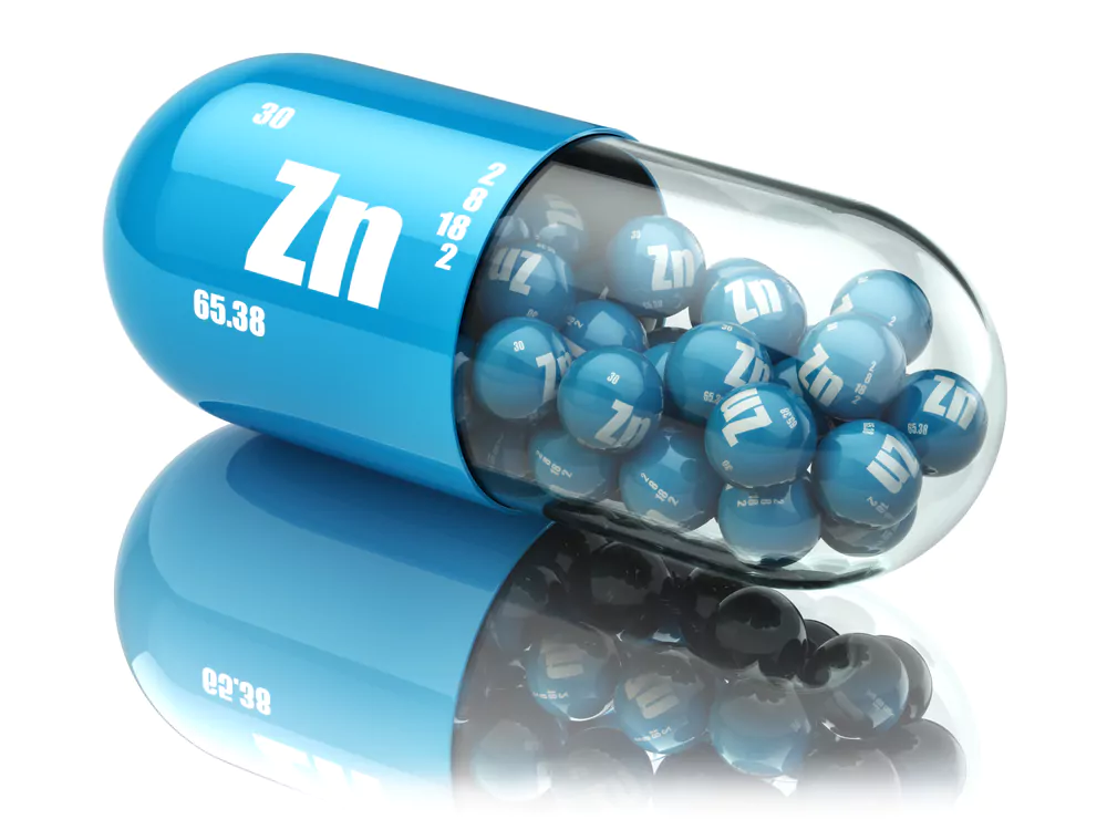 Таблетки с цинком Zn элемент Биологически активные добавки.